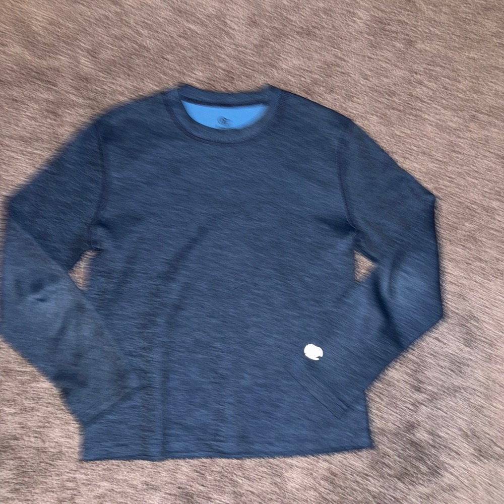 Champion Youth Blue Long Sleeve Shirt